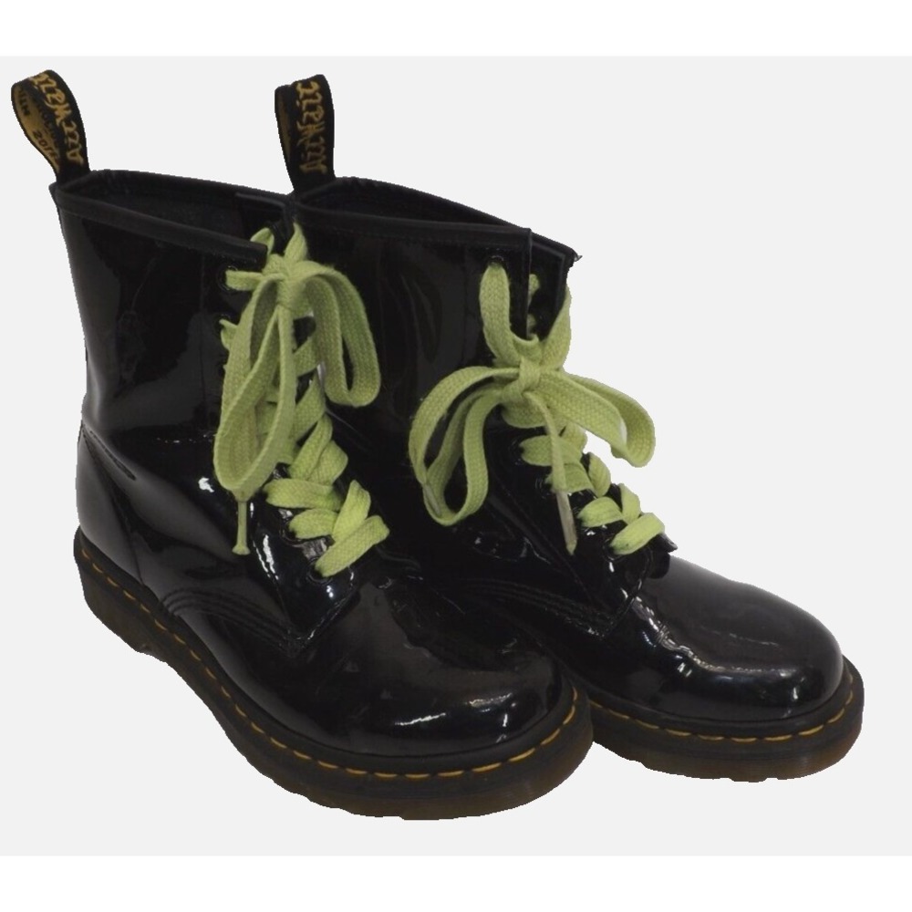 Patent Leather Dr. DOC Martens boots # 11821 - Ladies size 7
